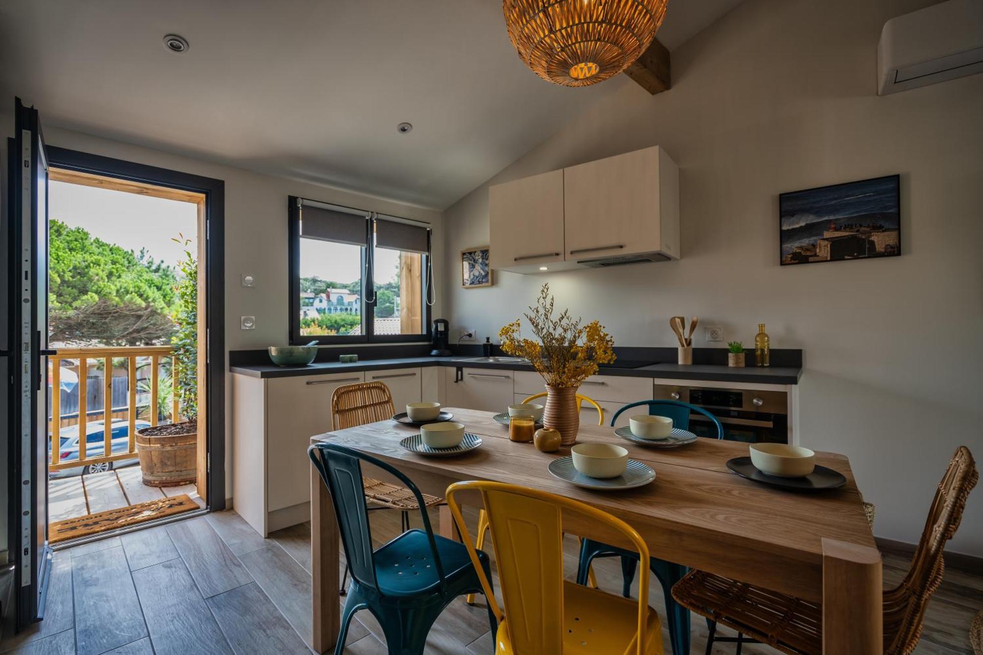 Magic Surf House Apartment Lacanau Bagian luar foto